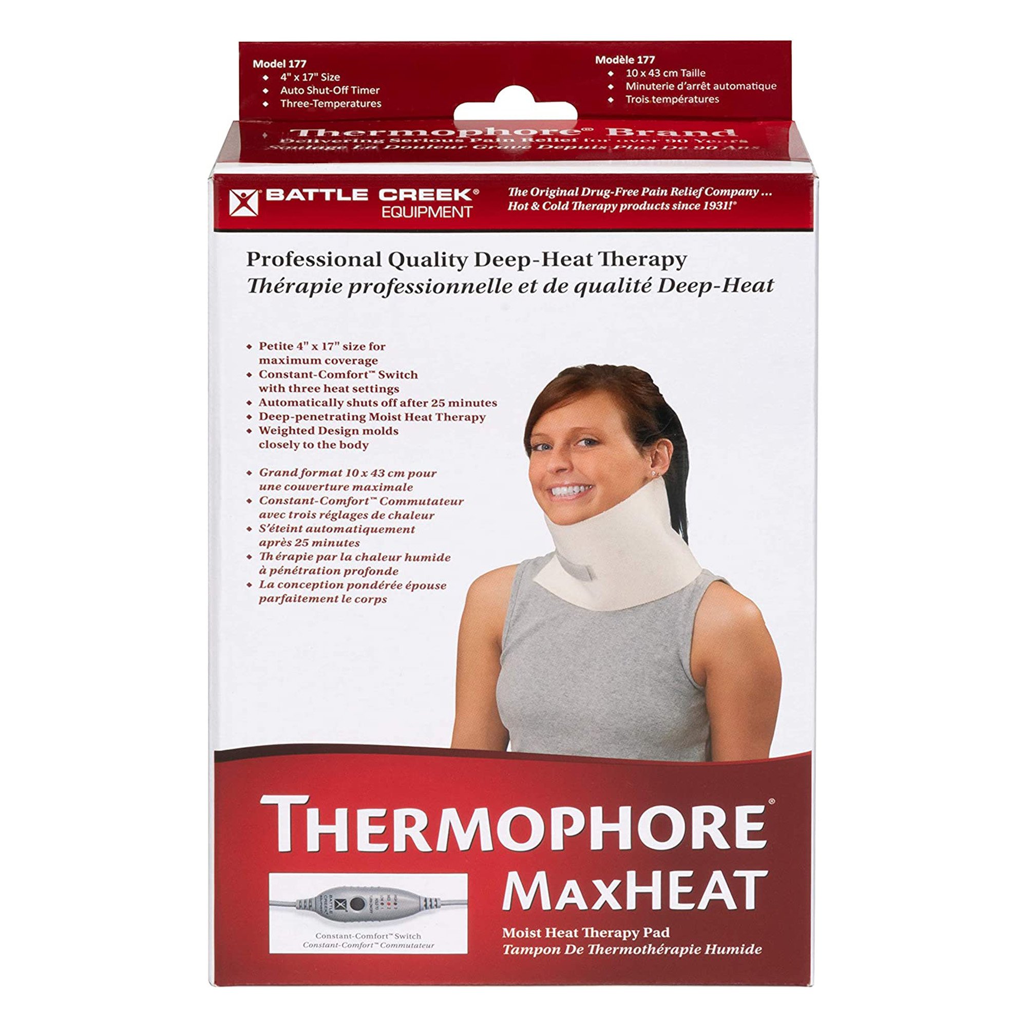 Battle Creek F00177 - Thermophore MaxHEAT™ Moist Heating Pad - 1/Each