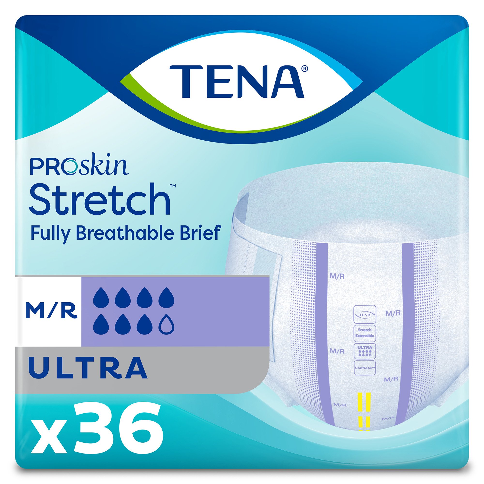 Essity HMS North America Inc - 67802 Tena® ProSkin Stretch™ Ultra Incontinence Brief