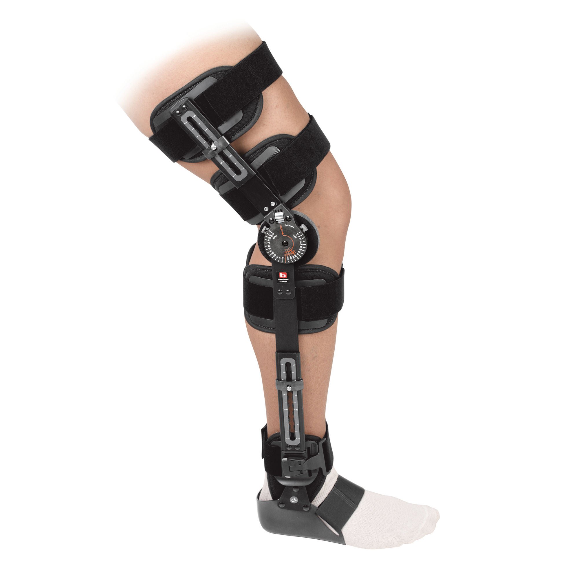 Breg - EK087000 Knee Brace Extender™ Plus One Size Fits Most Wraparound / Hook and Loop Strap Closure
