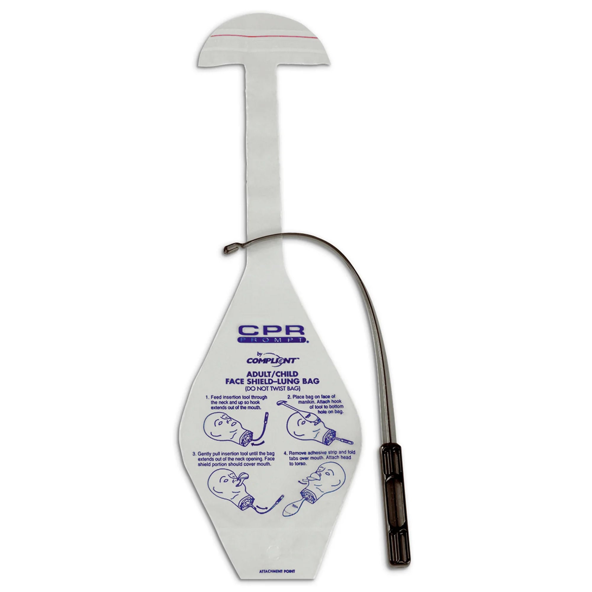 Nasco Healthcare - LF06206 Face Shield / Lung Bag