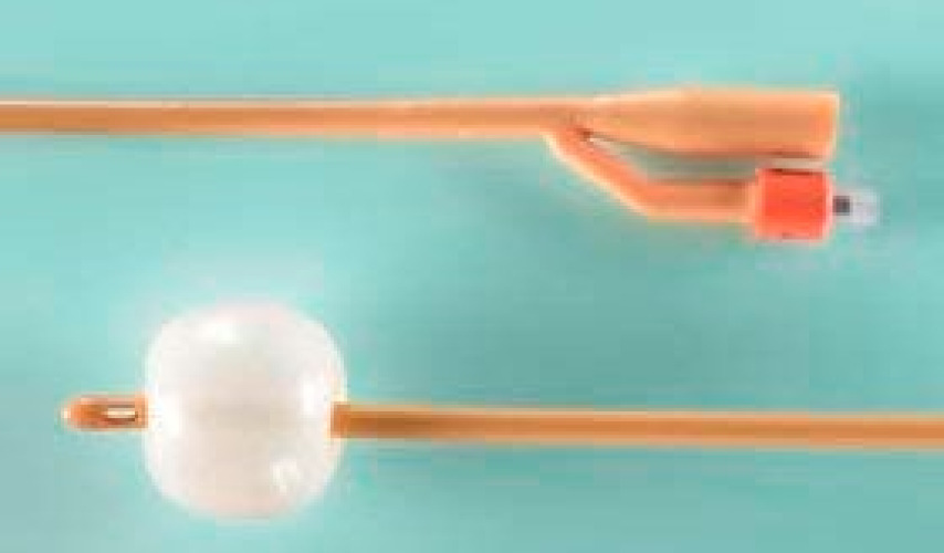 Bard - 0170SI12 Foley Catheter Lubri-Sil™I.C. 2-Way Coude Tip 5 cc Balloon 12 Fr. Antimicrobial Coated Silicone