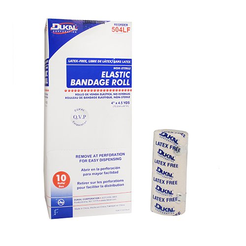 Dukal - 504LF Dukal™ Clip Detached Closure Elastic Bandage