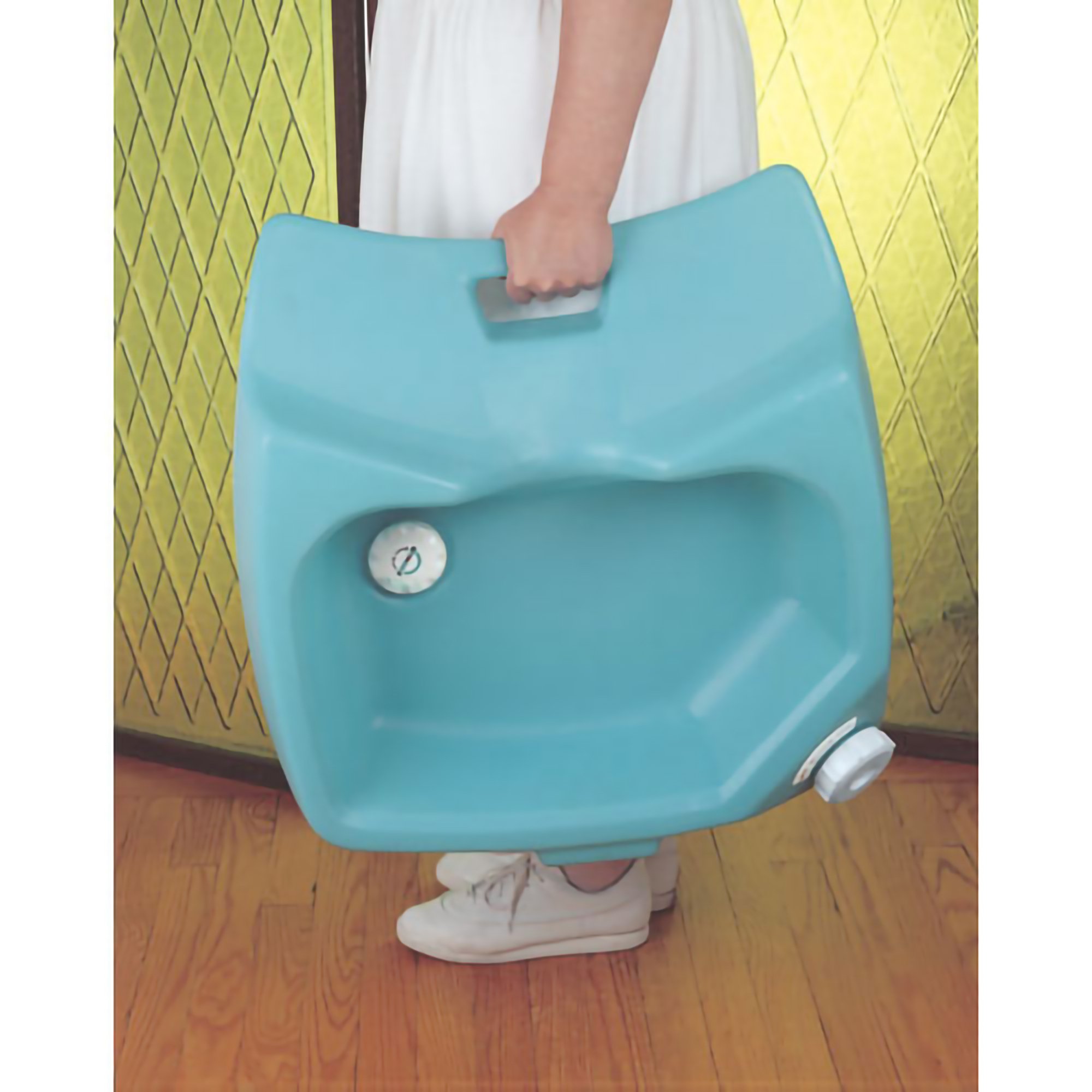 Maddak 764271000 - Maddak Green Plastic Shampoo Basin - 1/Each