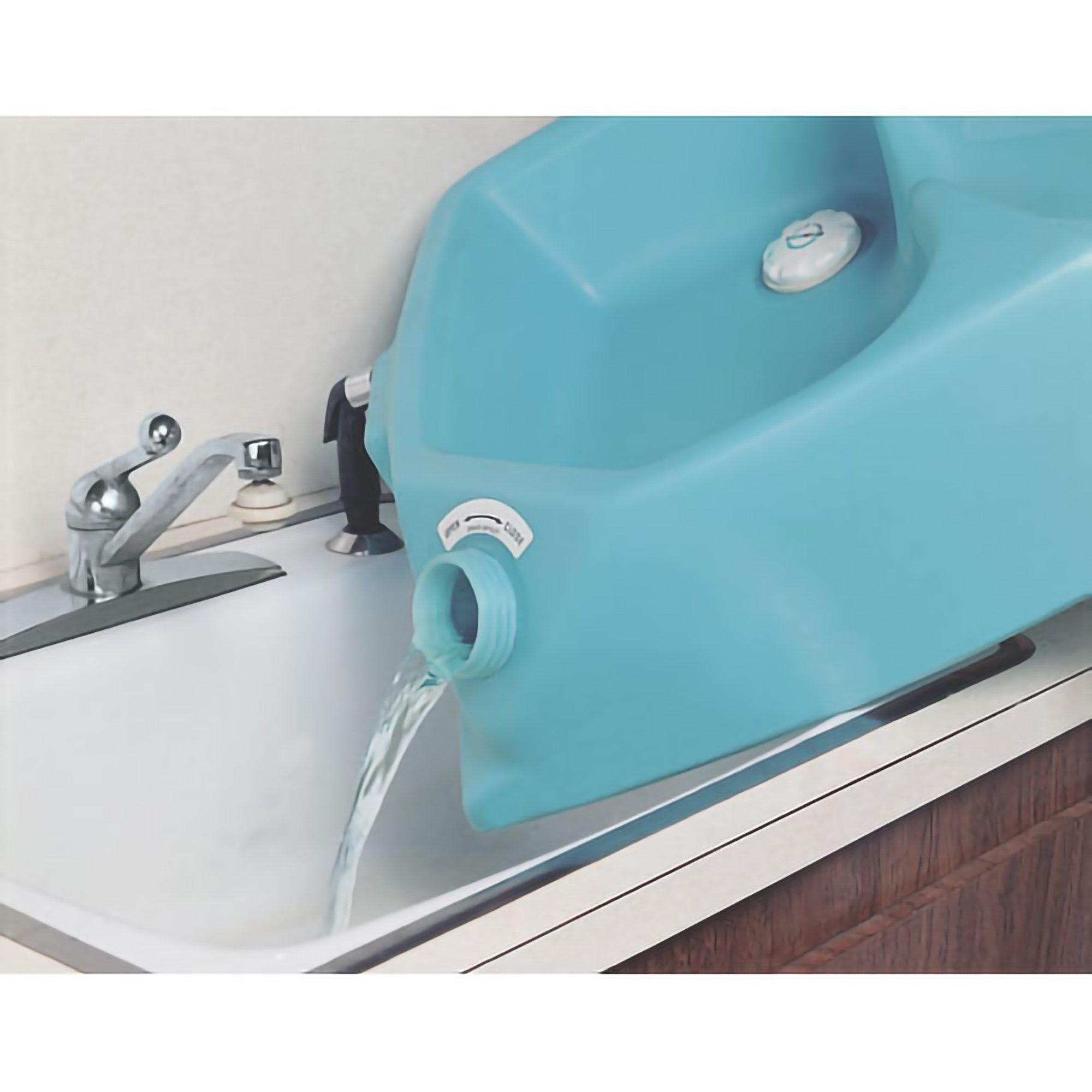 Maddak 764271000 - Maddak Green Plastic Shampoo Basin - 1/Each