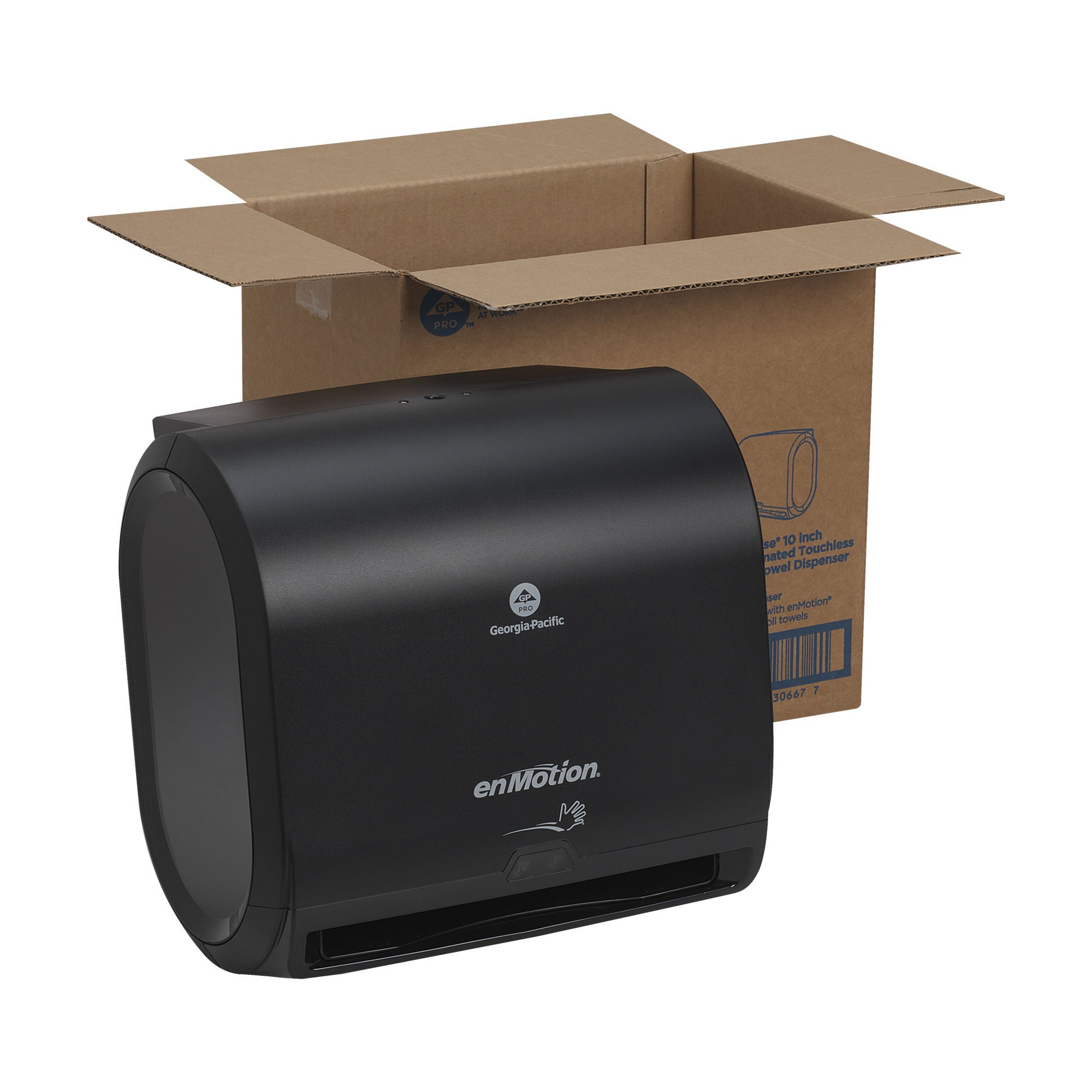 Georgia-Pacific Consumer Products LP - 59488A Paper Towel Dispenser enmotion® Impulse® 10 Inch Wall Mount Hardwound Paper Towel