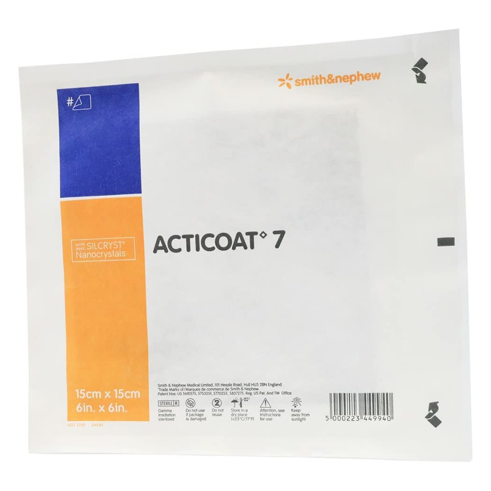 Acticoat Flex 3 Silver Barrier Dressing 66800406 by Smith & Nephew
