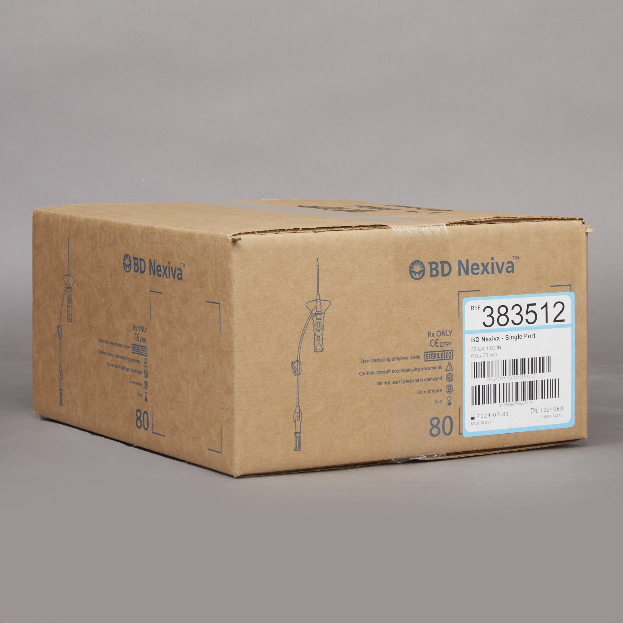 BD 383512 - 1/Each, 20/Box, 80/Case