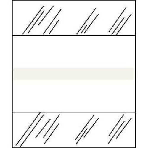 Tabbies - 54589 Index Tab 1/2 X 1-1/4 Inch Write-on Index