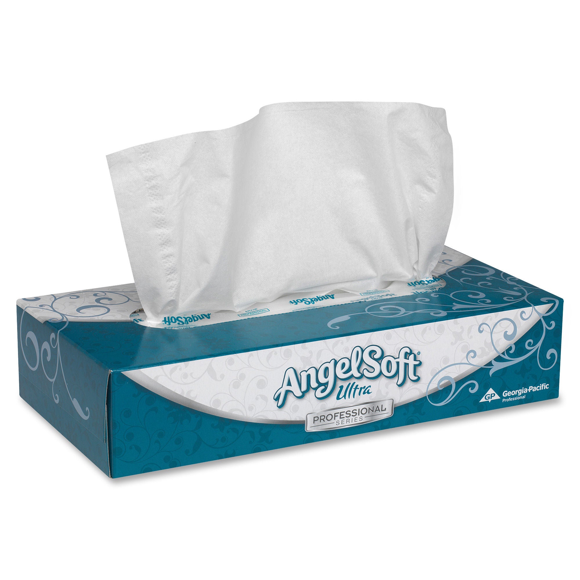 Georgia-Pacific Consumer Products LP - 48560 Facial Tissue Angel Soft Ultra Professional Series® White 7-2/5 X 8-4/5 Inch 125 Count