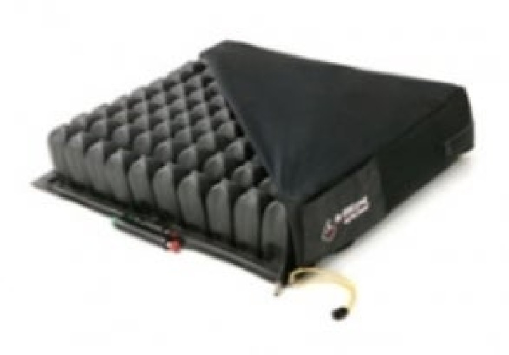 Crown Therapeutics - QS1112C Seat Cushion ROHO® Quadtro Select® High Profile® 20 W X 22 L X 4-1/4 D Inch Neoprene Air Cells