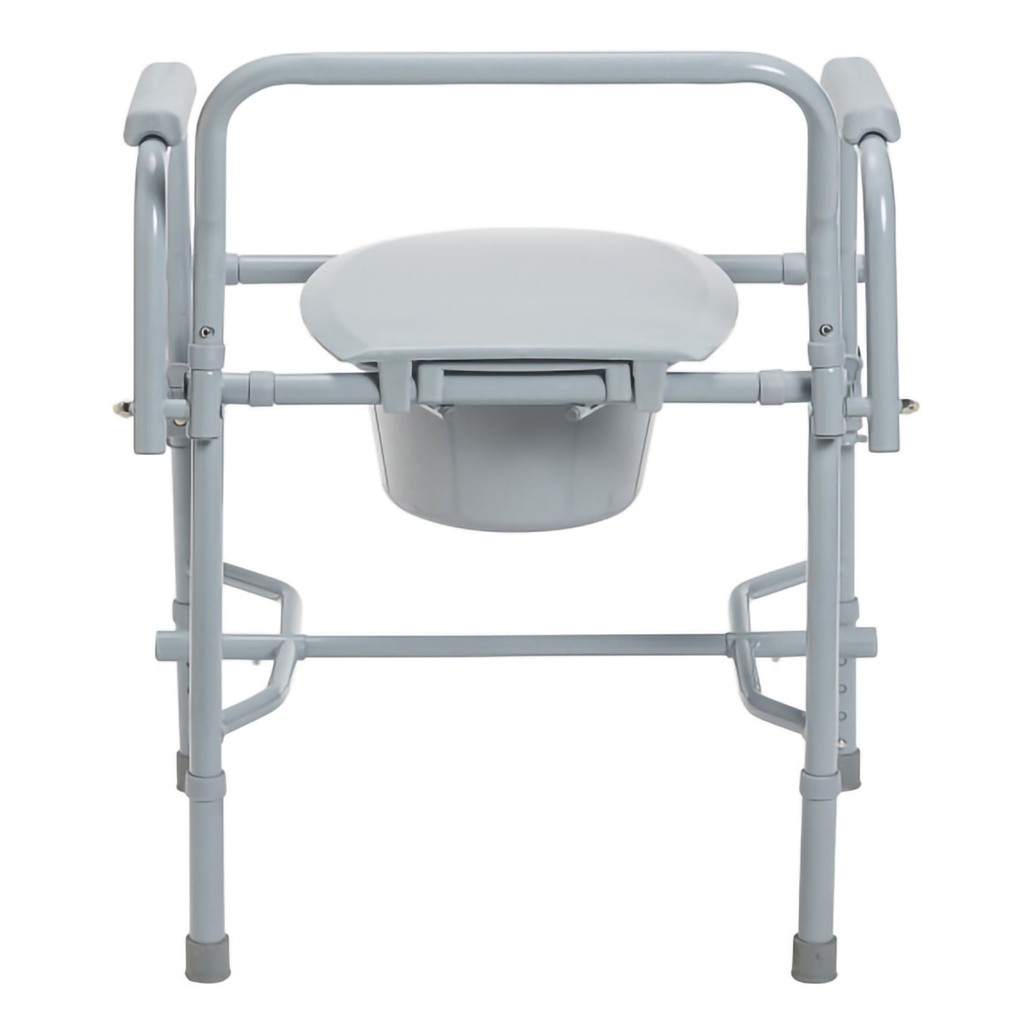 Drive DeVilbiss Healthcare - 11125KD-1 drive™ Deluxe Steel Drop-Arm Commode Chair