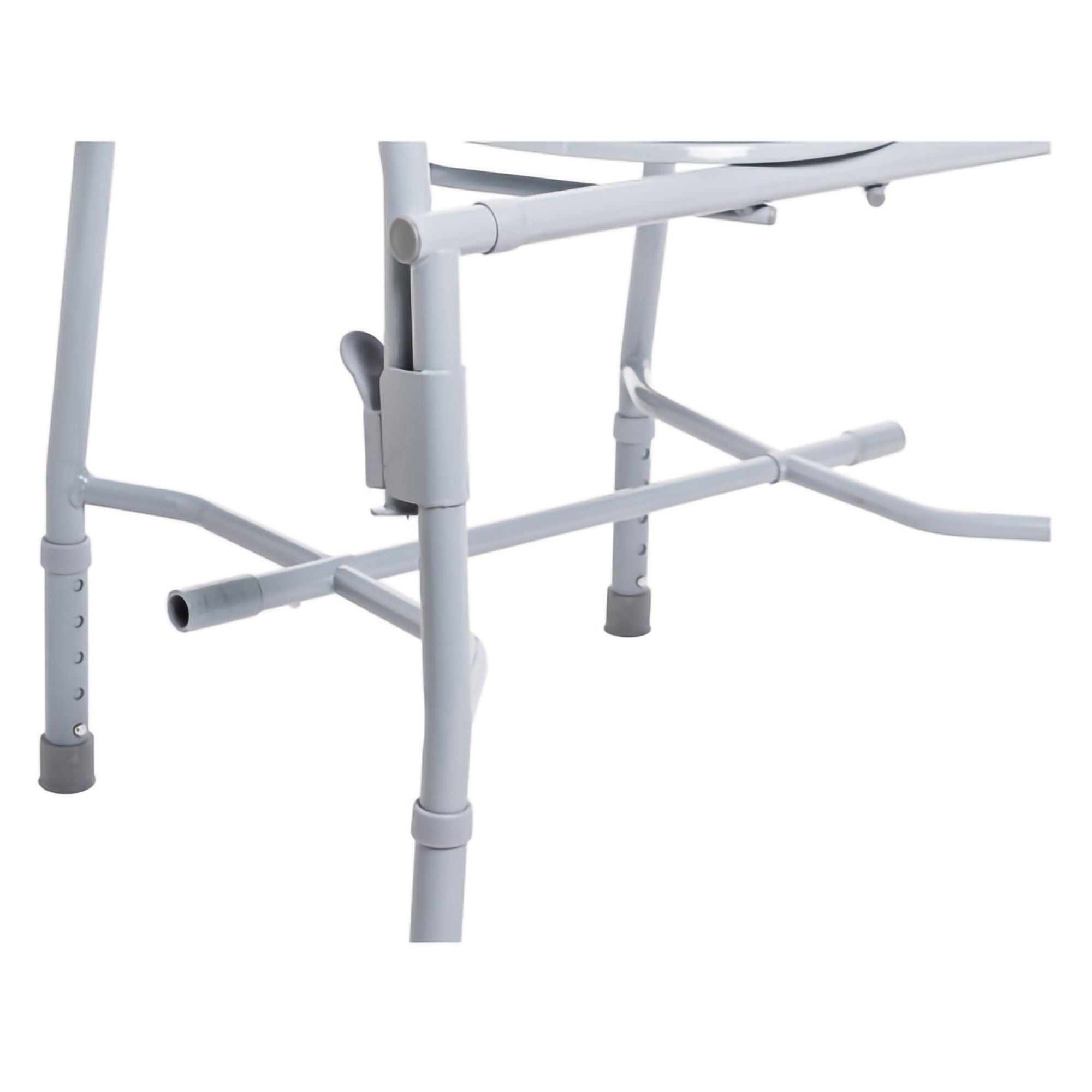 Drive DeVilbiss Healthcare - 11125KD-1 drive™ Deluxe Steel Drop-Arm Commode Chair