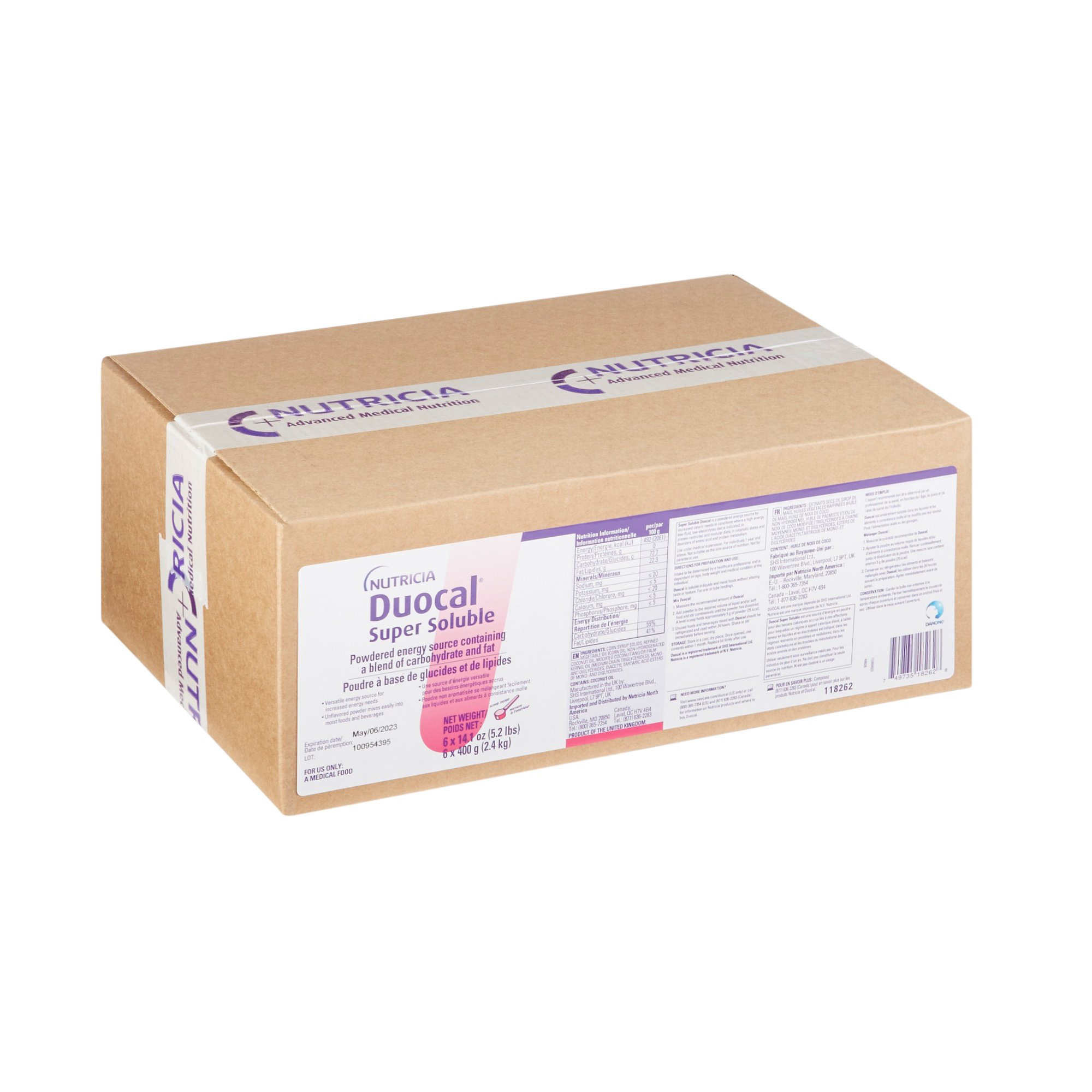 Nutricia North America - 49828 Duocal® Super Soluble Blend of Fat and Carbohydrate for Increased Caloric Intake