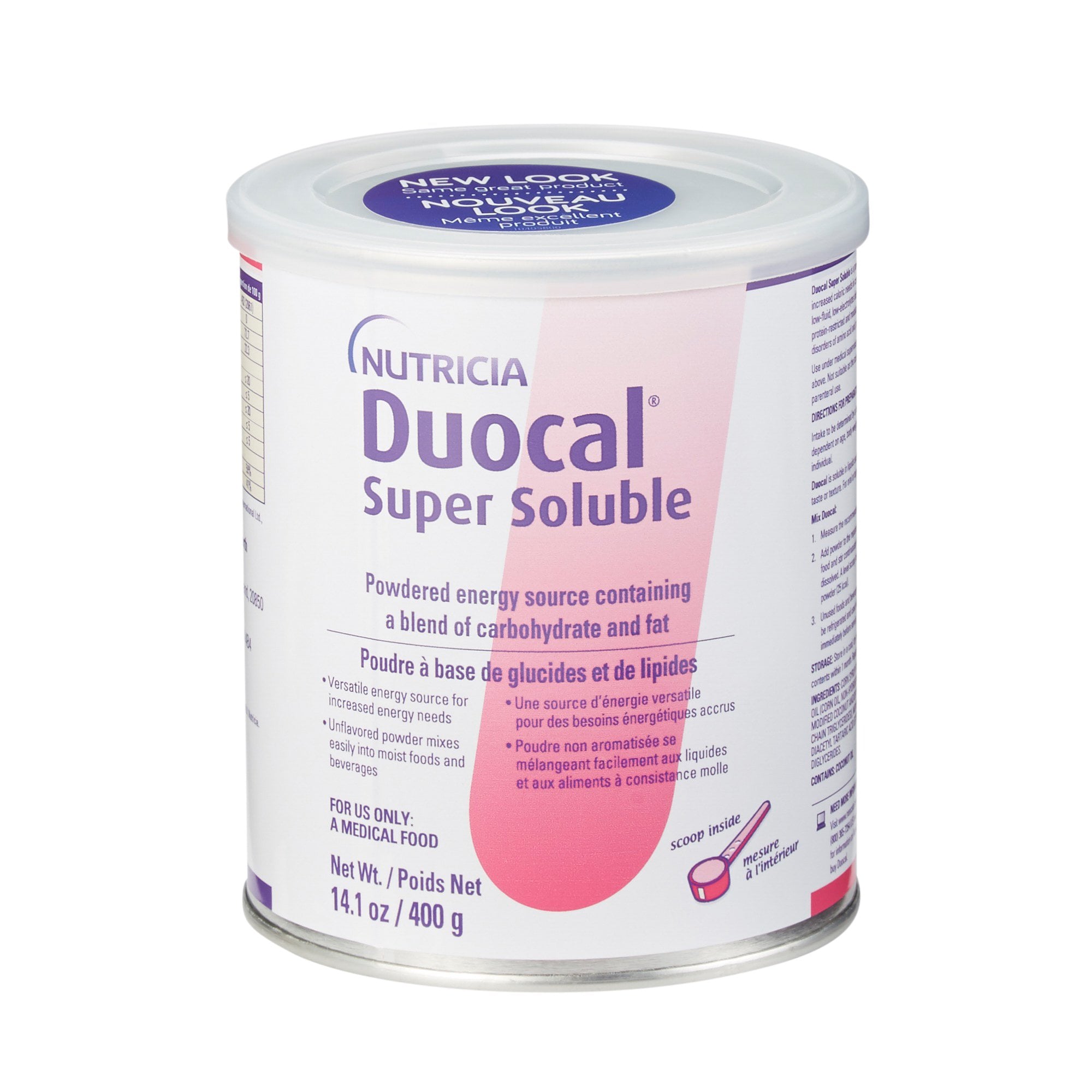 Nutricia North America - 49828 Duocal® Super Soluble Blend of Fat and Carbohydrate for Increased Caloric Intake