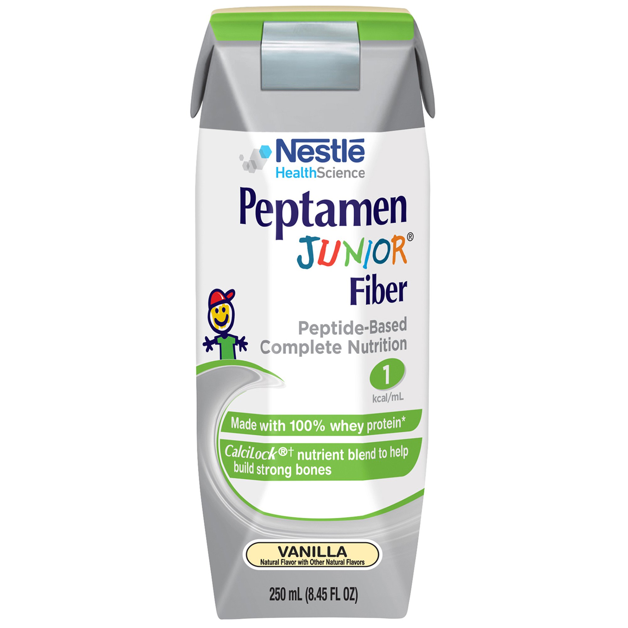 Nestle Healthcare Nutrition - 00798716602105 Peptamen Junior® Fiber Peptide-Based Complete Nutrition