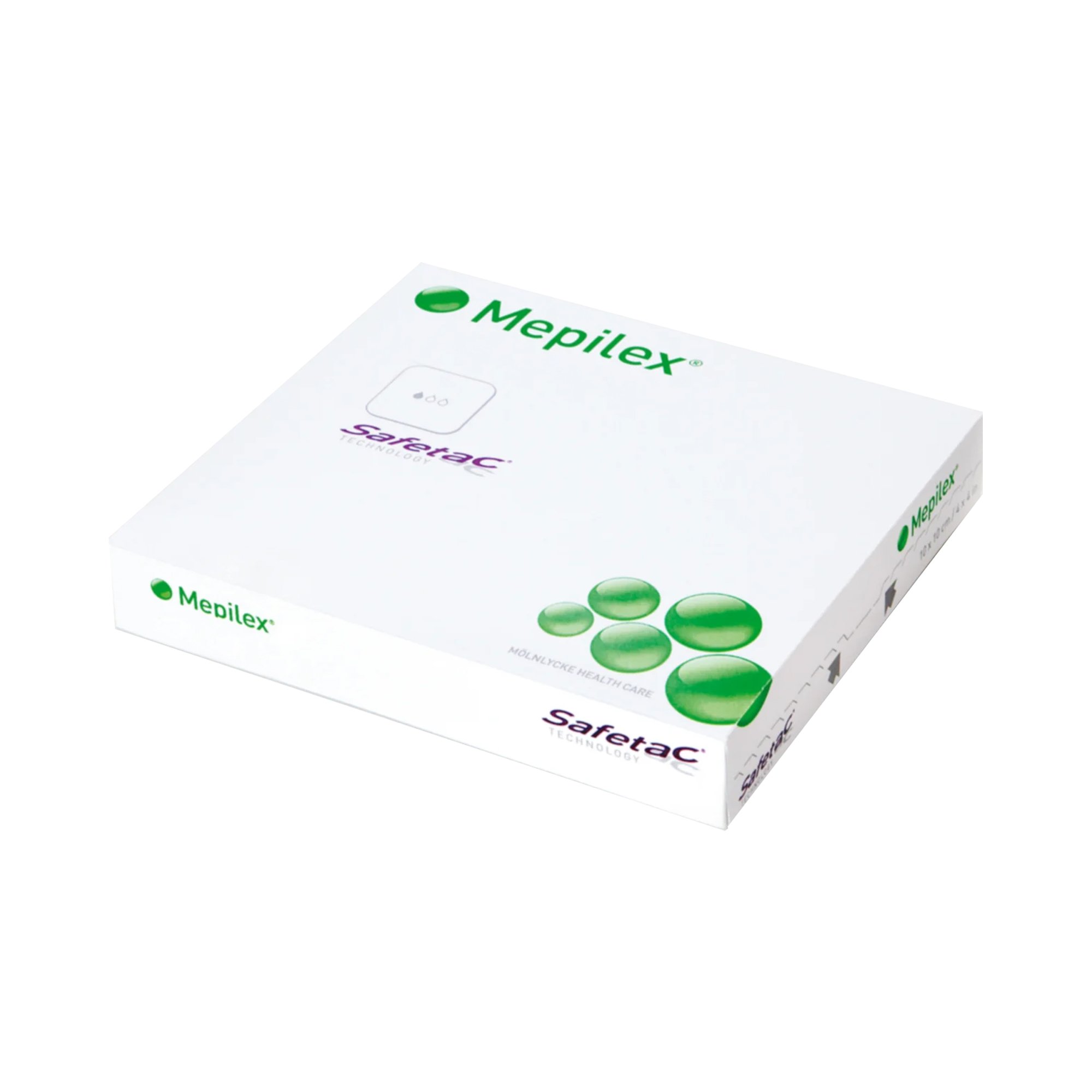 Molnlycke - 294299 Mepilex® Silicone Adhesive without Border Silicone Foam Dressing