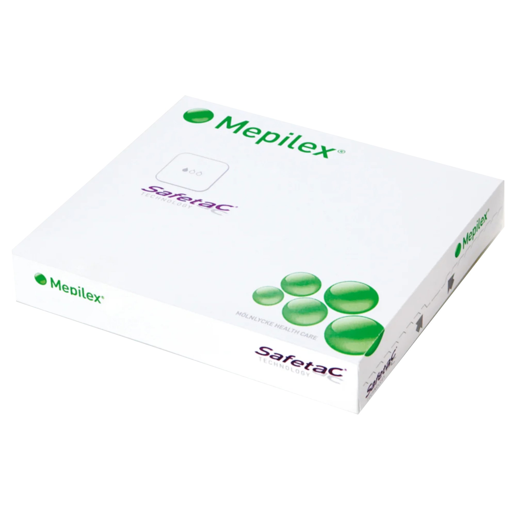 Molnlycke - 294399 Mepilex® Silicone Adhesive without Border Silicone Foam Dressing