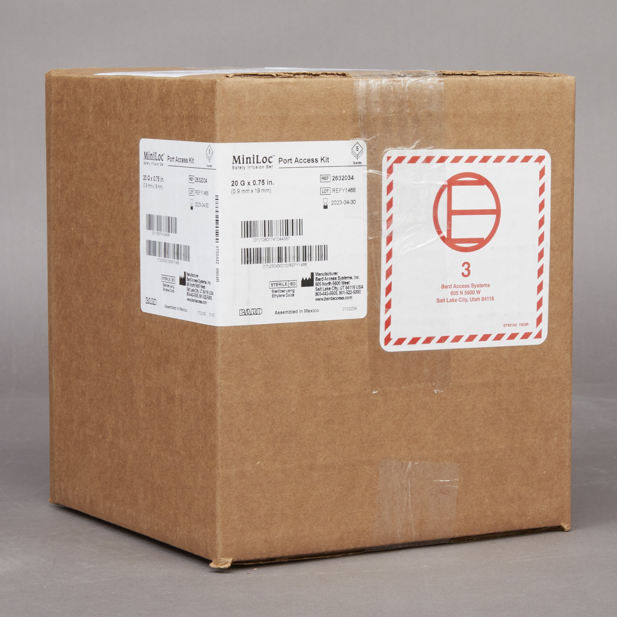 BD 2632034 - MiniLoc™ Port Access Kit - 1/Each, 5/Case