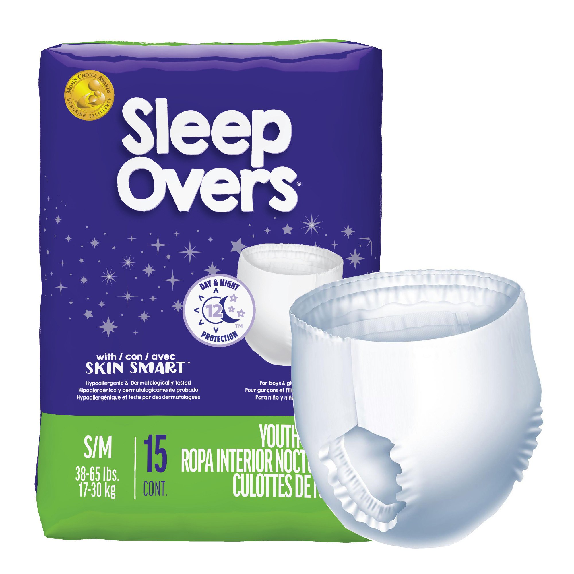 First Quality Products LLC - SLP05301 Cuties® Sleep Overs® Absorbent Underwear
