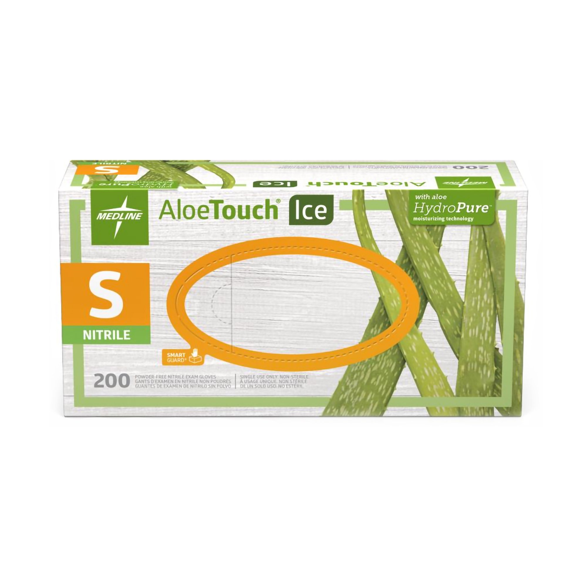 Medline - MDS195284 Aloetouch® Ice™ Nitrile Exam Glove