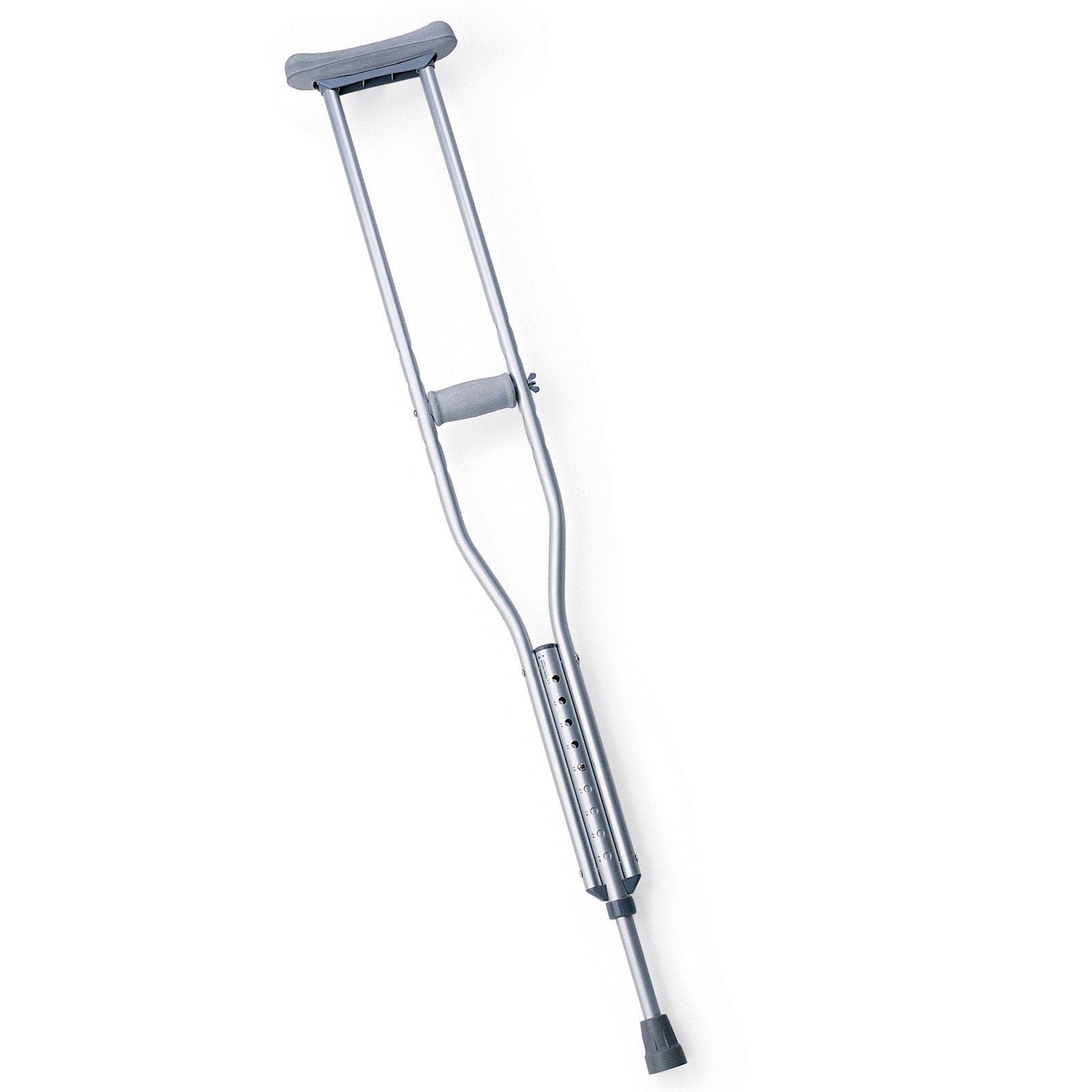 Medline - MDSV80536 Underarm Crutches Guardian Youth 4 Foot 6 Inch to 5 Foot 2 Inch User Height Aluminum Frame 300 lbs. Weight Capacity