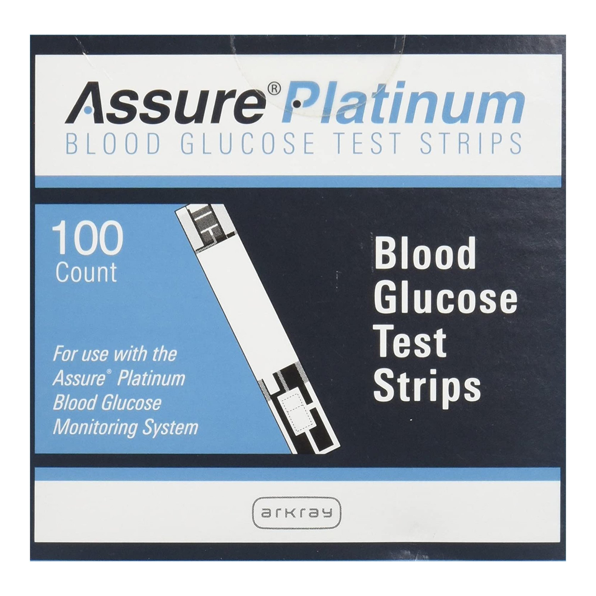 Arkray USA - 500100 Assure® Platinum Blood Glucose Test Strips