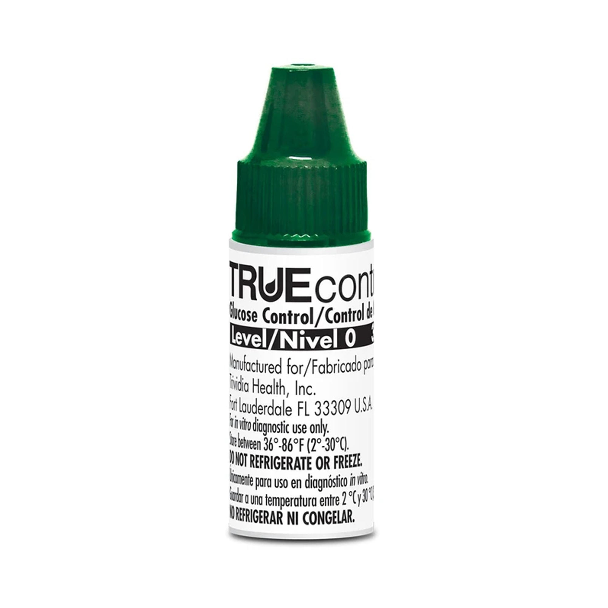 Trividia Health Inc - M5H01-83 Blood Glucose Control Solution Truecontrol™ 3 mL Level 0