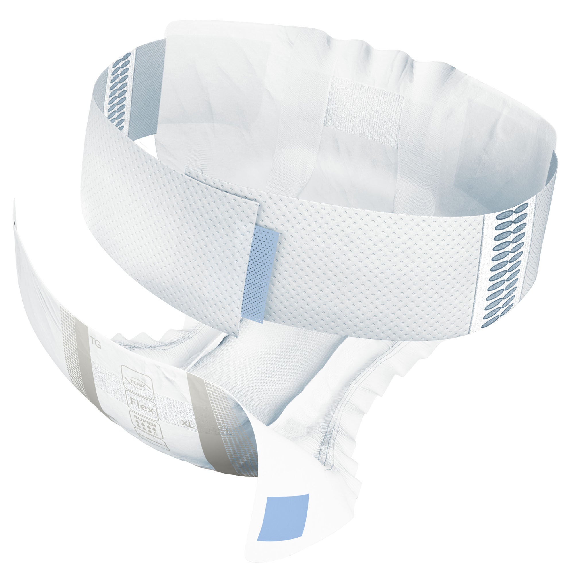 Essity HMS North America Inc - 67807 Incontinence Belted Undergarment TENA® ProSkin™ Flex Super Adult Size 20 Unisex Disposable Heavy Absorbency