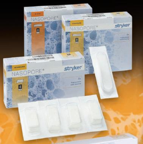Stryker - 5400-010-004 Nasal Packing Nasopore® Non-Impregnated 4 cm Length Sterile Standard