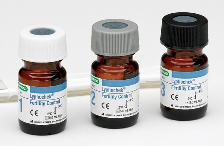 Bio-Rad Laboratories - 483 Fertility Test Control Lyphochek® Multiple Analytes Level 3 12 X 5 mL