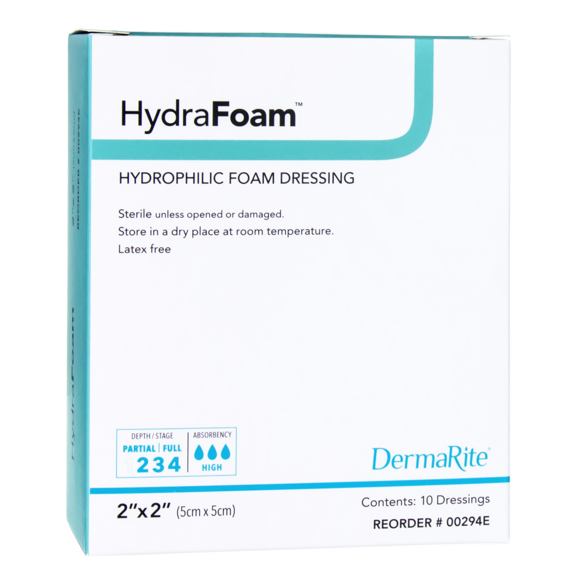 Sion Brands LLC - 00294E HydraFoam™ Nonadhesive Foam Dressing