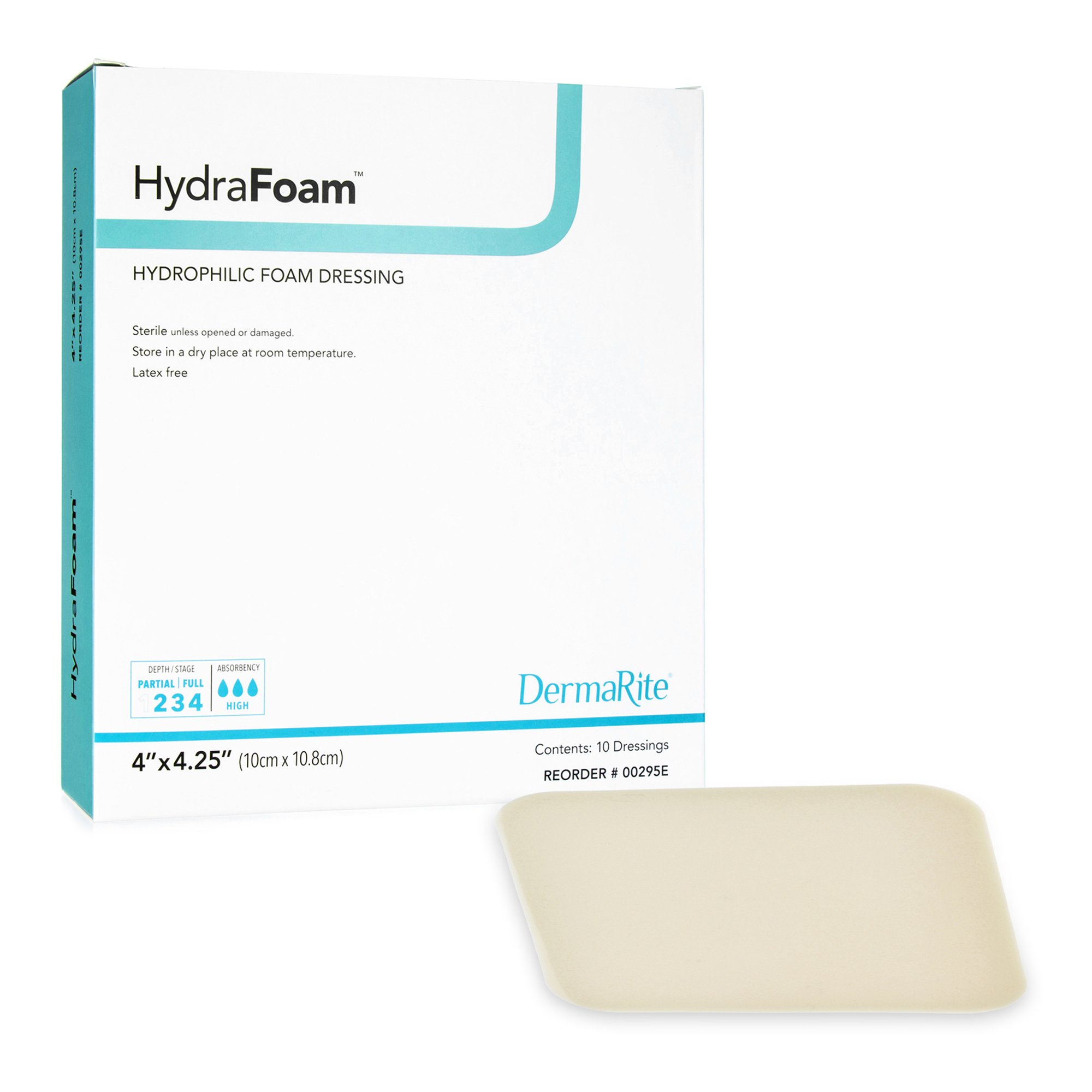 Sion Brands LLC - 00295E HydraFoam™ Nonadhesive Foam Dressing