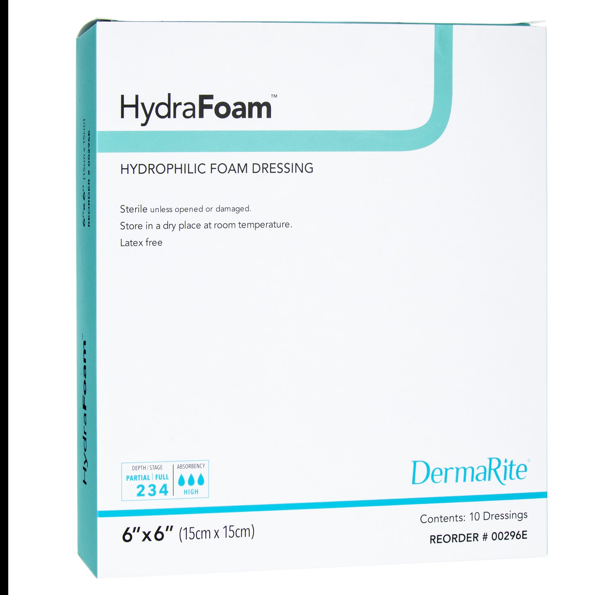 Sion Brands LLC - 00296E HydraFoam™ Nonadhesive Foam Dressing