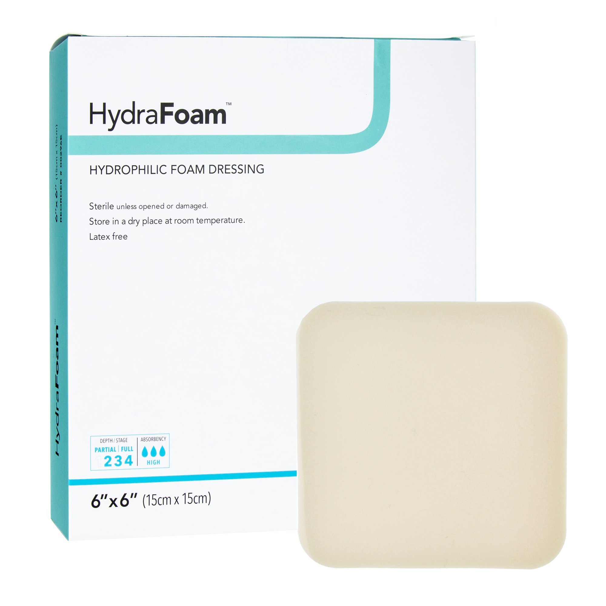 Sion Brands LLC - 00296E HydraFoam™ Nonadhesive Foam Dressing