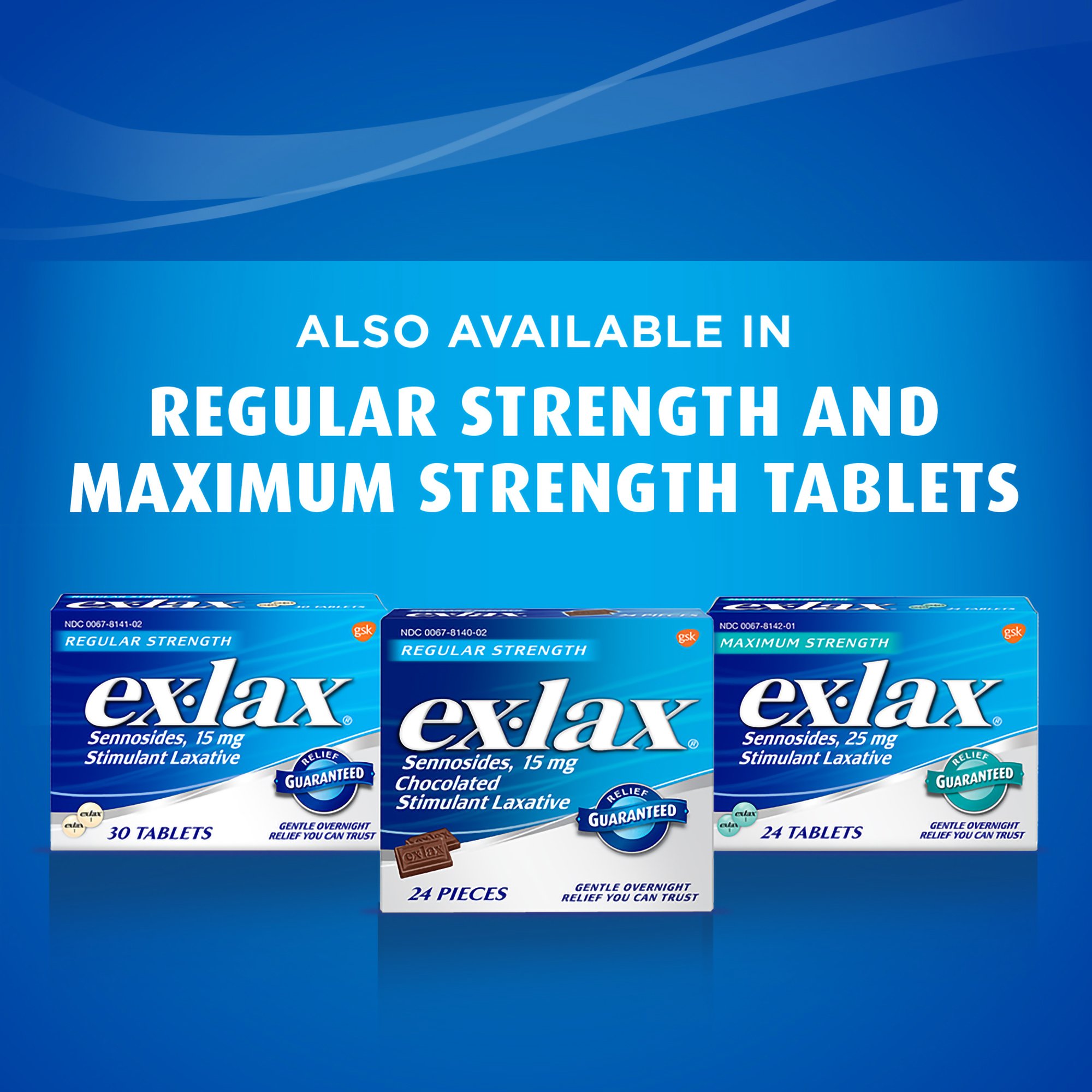 Novartis - 00067000548 Ex-lax® Sennosides Chocolate Laxative