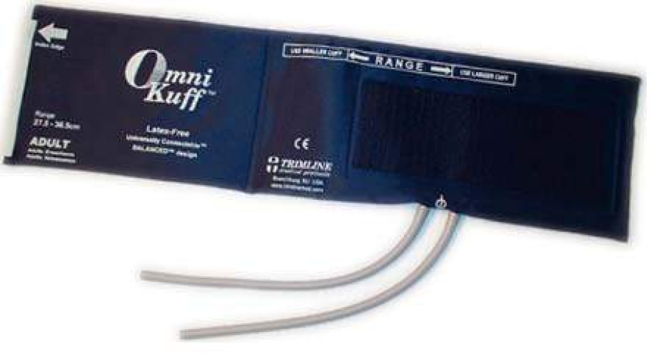 Welch Allyn - 3603XLMQ Reusable Blood Pressure Cuff Omni-Kuff® 27.5 to 36.5 cm Arm Nylon Cuff Adult Long Cuff