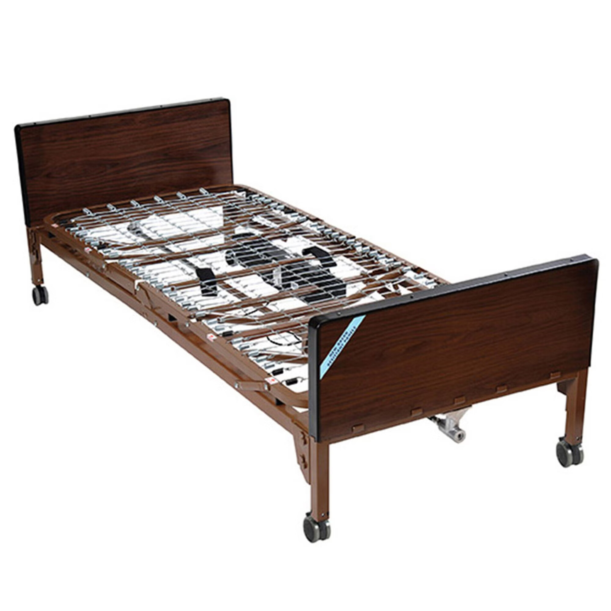 Drive DeVilbiss Healthcare - 15235 Electric Bed Delta® Ultra-Light 1000 Home Care Low 88 Inch Length Spring Deck 3 Functions 9-1/2 to 23-1/2 Inch Height Range