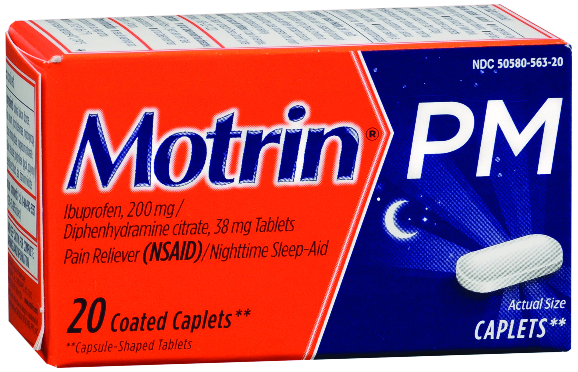 Kenvue Brands LLC - 305632000 Motrin® PM Ibuprofen / Diphenhydramine Night Time Pain Relief
