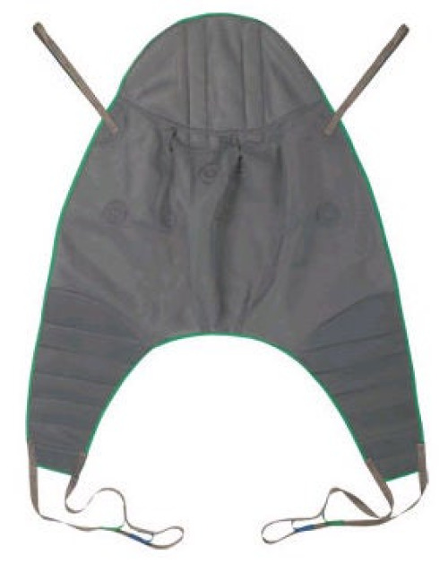 Invacare - 2485958 Patient Sling Universal High 4 Point Cradle With Head Support Large 500 lbs. Weight Capacity