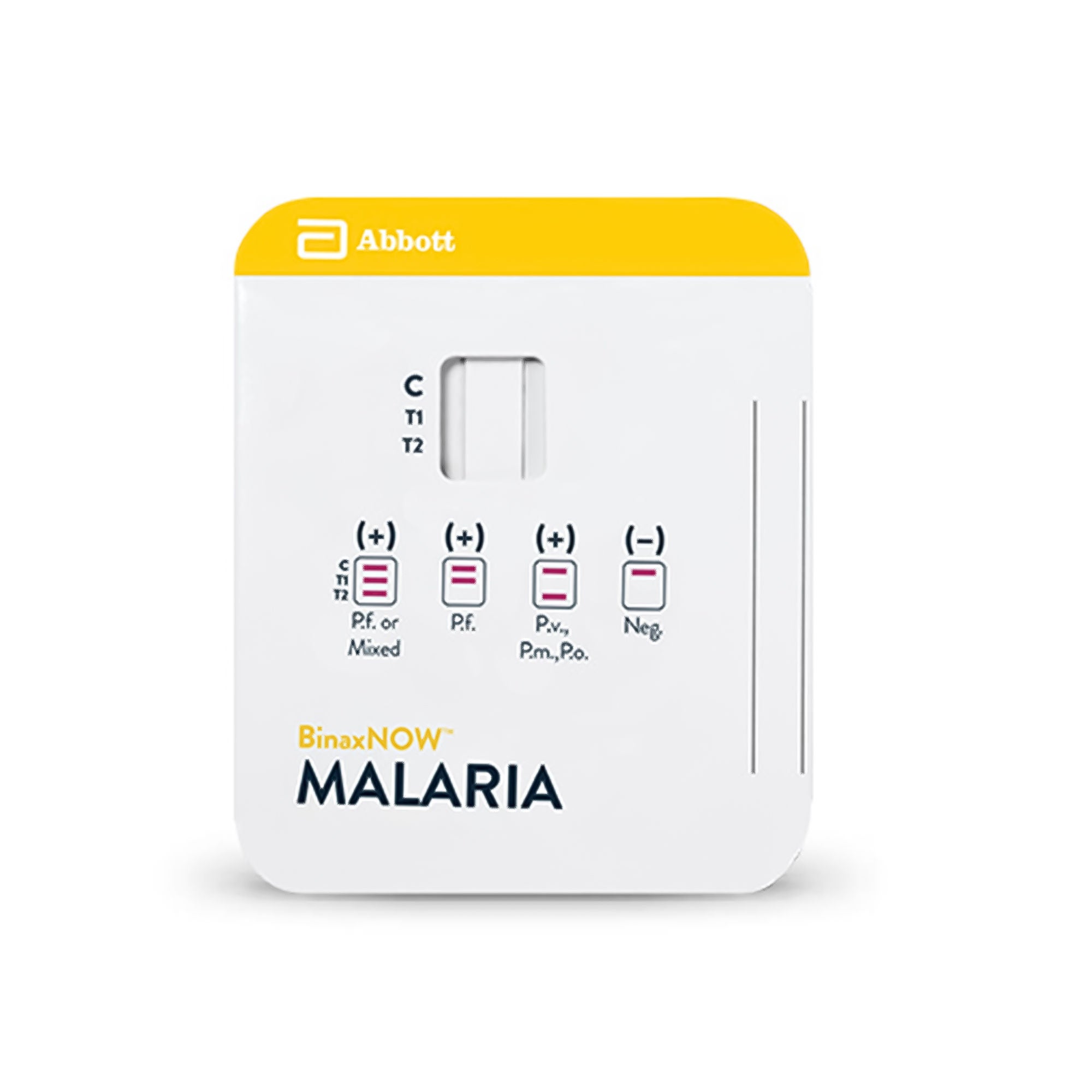 Abbott Rapid Dx North America LLC - 665025 Other Infectious Disease Test Kit BinaxNOW® Malaria 25 Tests CLIA Non-Waived