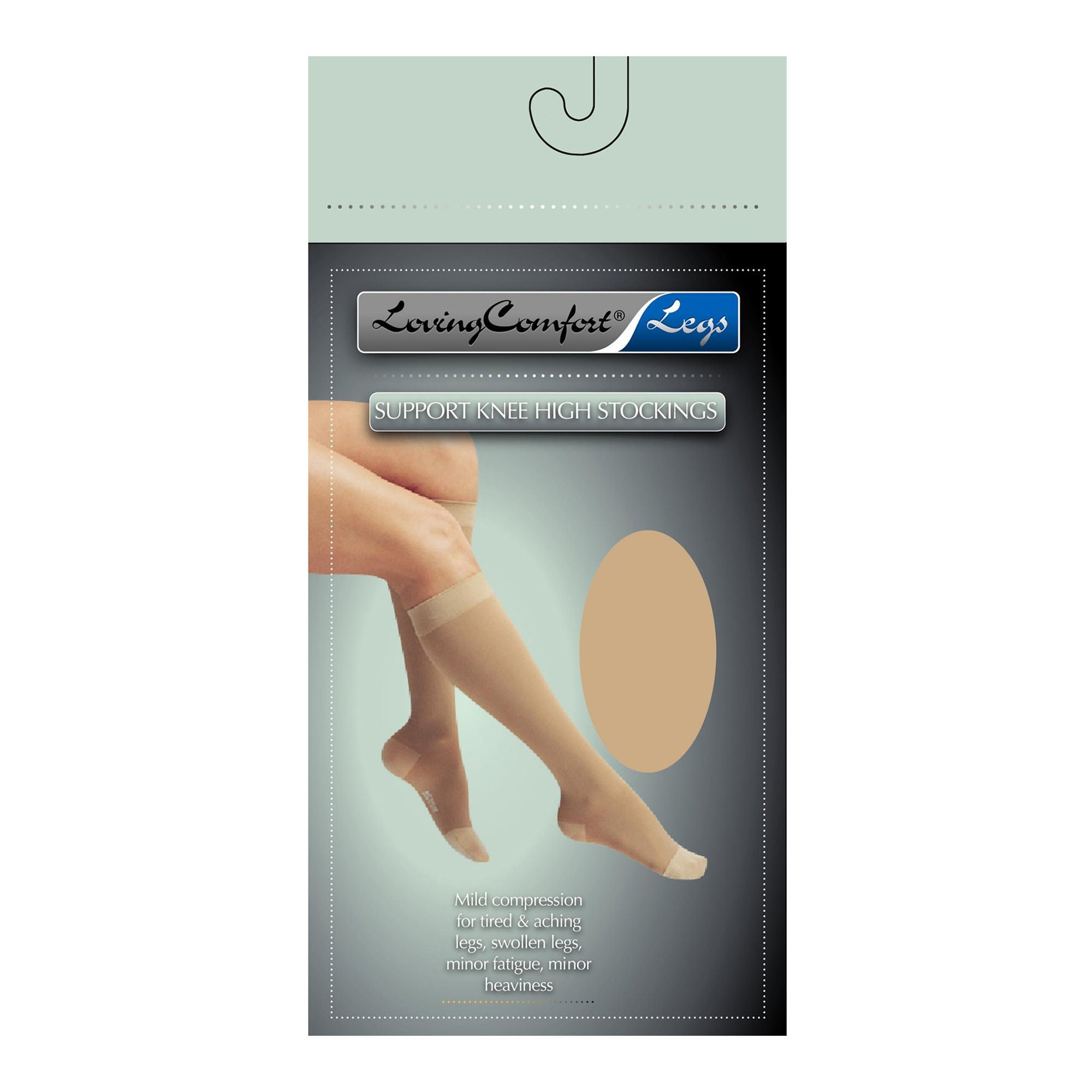 Scott Specialties - 1666 BEI 3X Compression Stocking Loving Comfort® Knee High 3X-Large Beige Open Toe