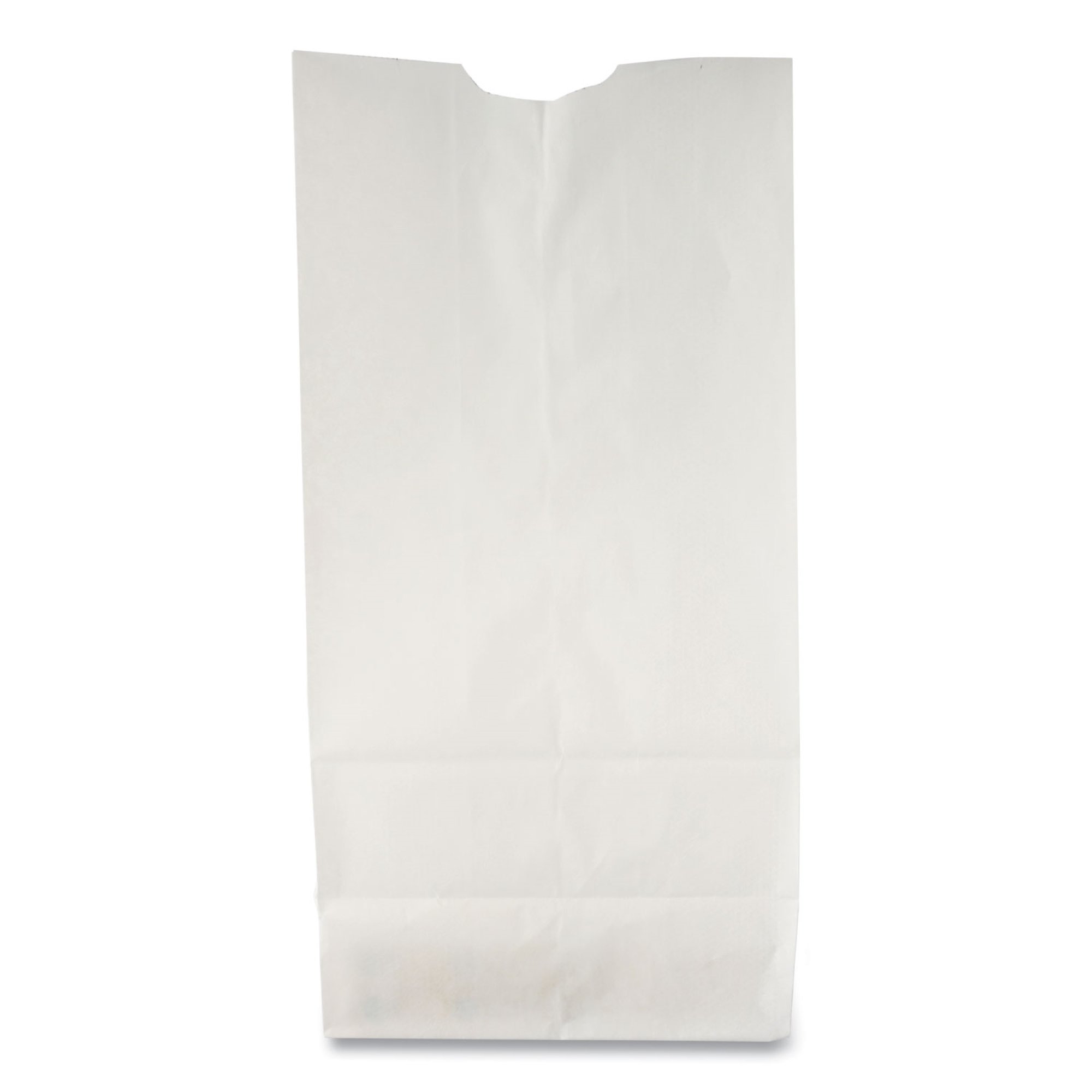 Essendant Co-United Stationers BAGGW2500 - White Paper Bag, 4.31 x 2.44 x 7.88 Inch - 500/Pack