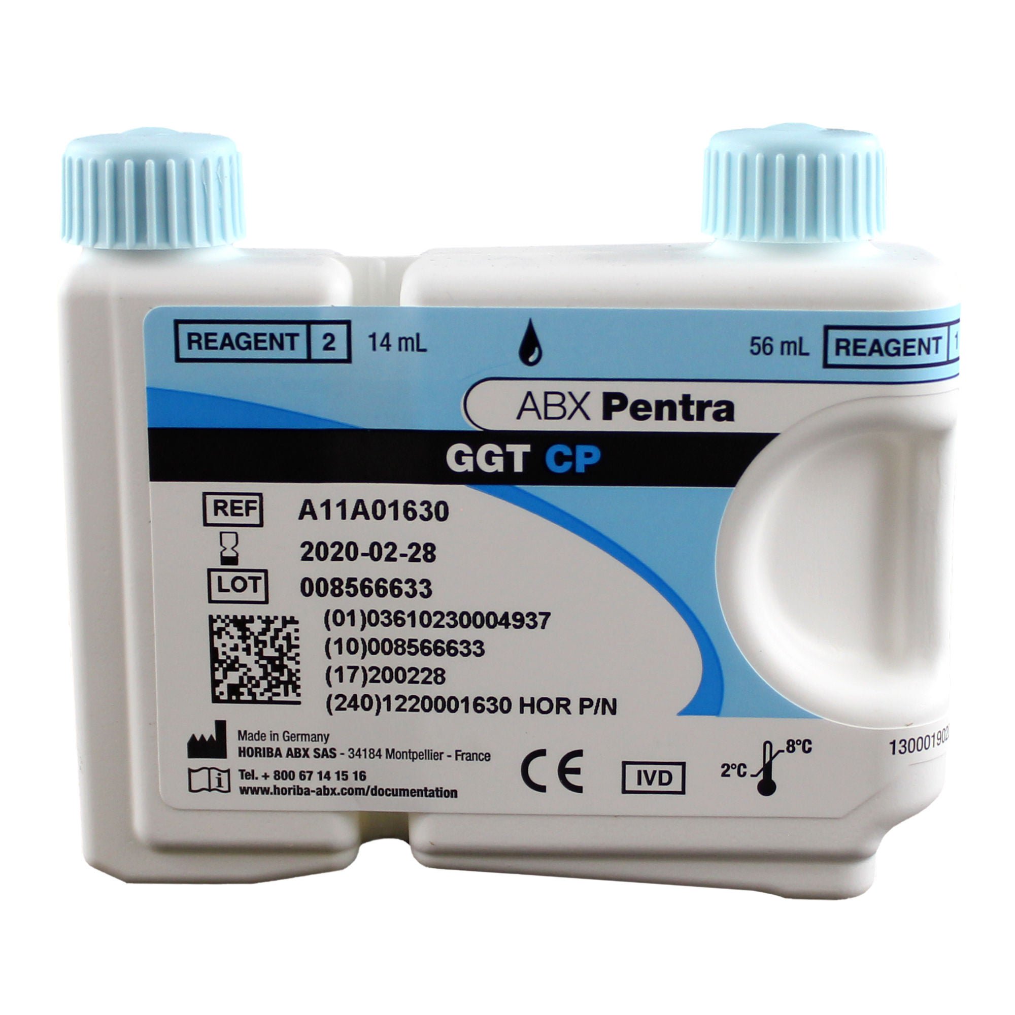 Horiba - 1220001630 General Chemistry Reagent ABX Pentra™ Gamma Glutamyl Transferase (GGT) For ABX Pentra 400 Clinical Chemistry Analyzer 250 Tests
