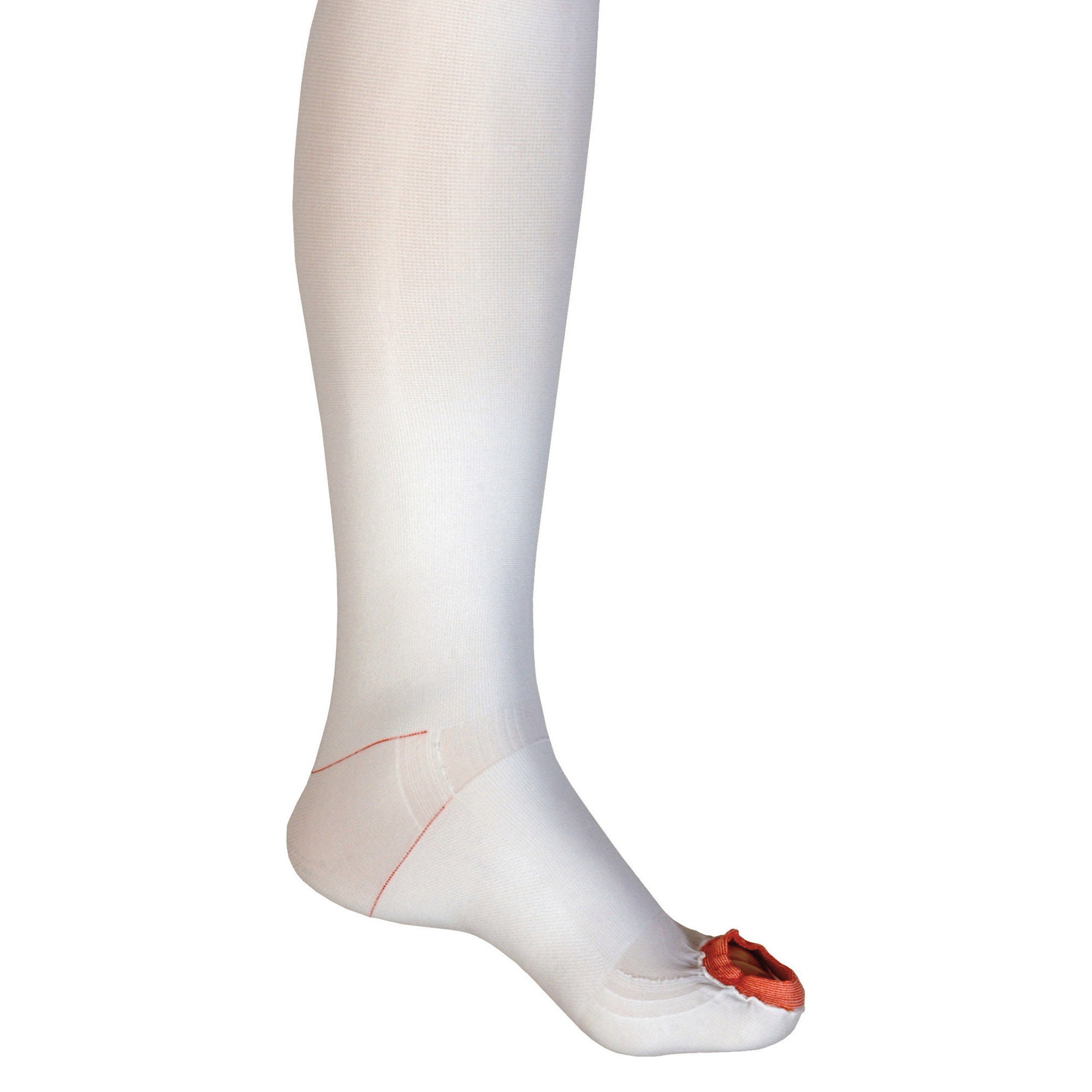 The Pillow Factory Division - 853-02 Anti-embolism Stocking UltraCARE® Knee High Medium / Regular White Inspection Toe