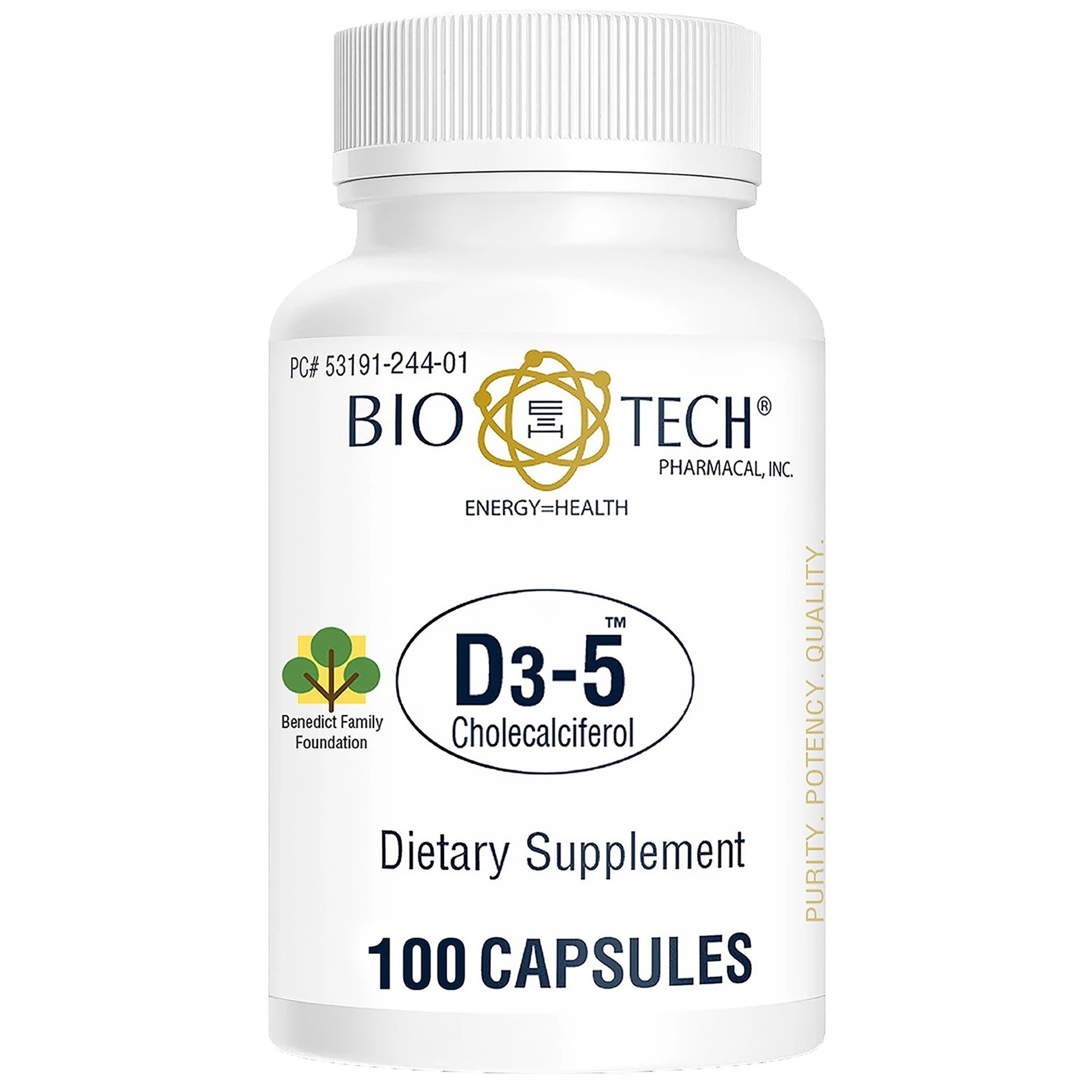 Bio Tech Pharmacal - 53191024401 Bio Tech™ Vitamin D-3 Vitamin Supplement