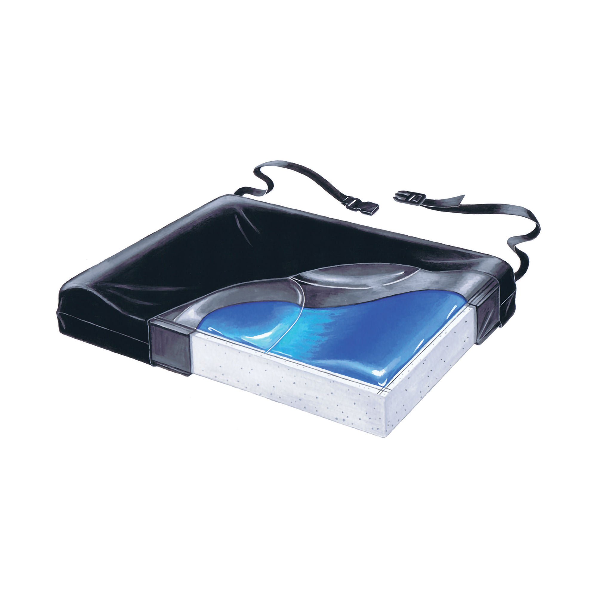 Skil-Care - 751047 Skil-Care™ Stability Plus Seat Cushion Size 16 by 18