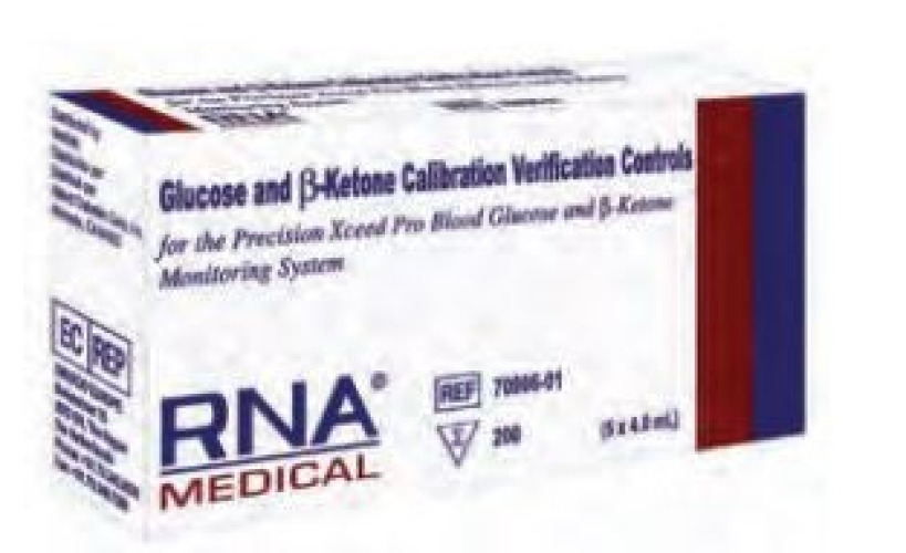 Abbott - 7090601 Blood Glucose Control Solution RNA® 5 X 4 mL
