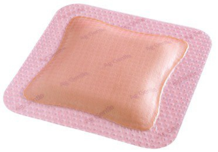 Smith & Nephew 66800454 - Allevyn Ag Gentle Border Silver Foam Dressing, 7 x 7 Inch - 10/Box, 40/Case