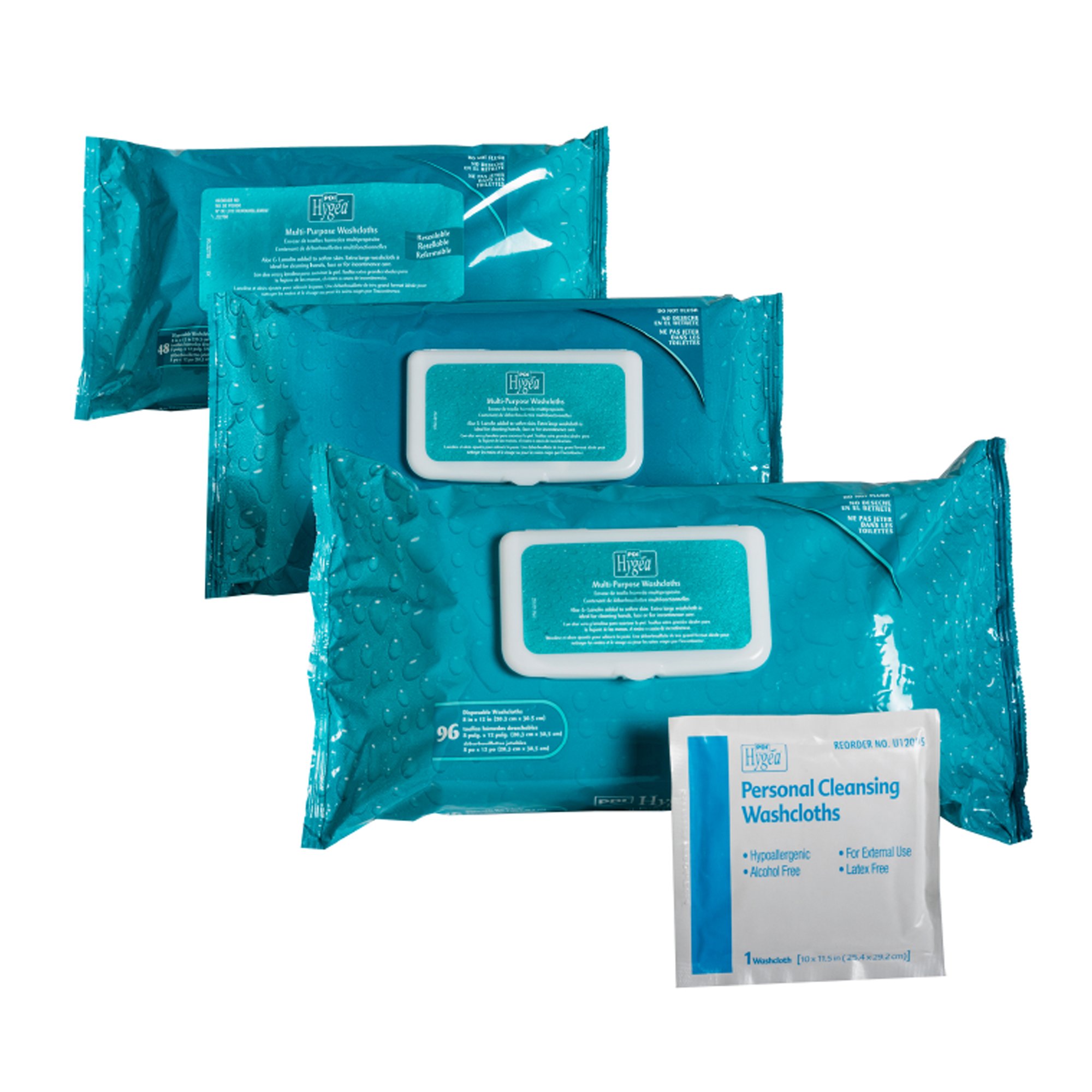 Hygea Personal Cleansing Wipe J22750 by Professional Disposables