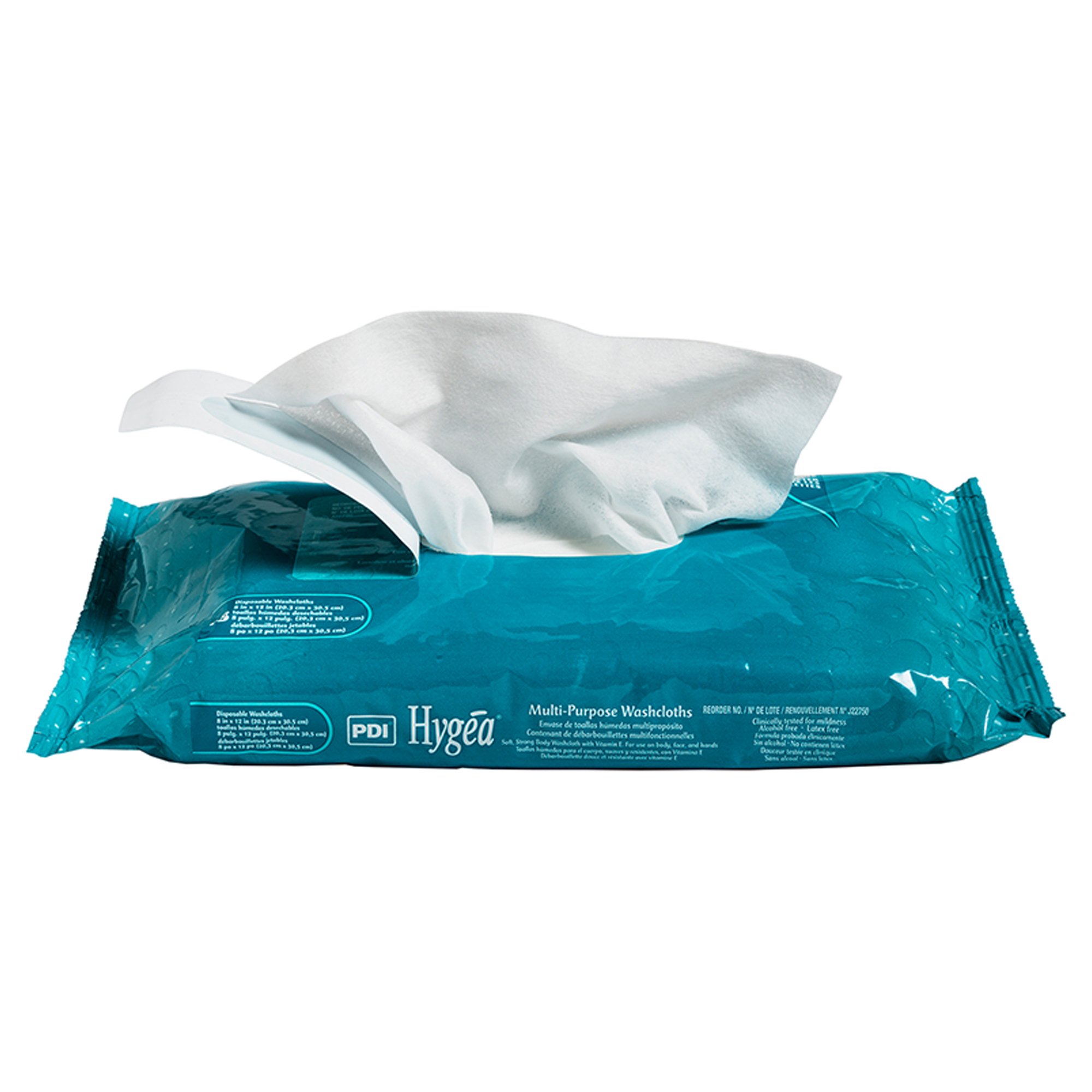 Professional Disposables - J22750 Hygea® Scented Multi-Purpose Personal Cleansing Wipe